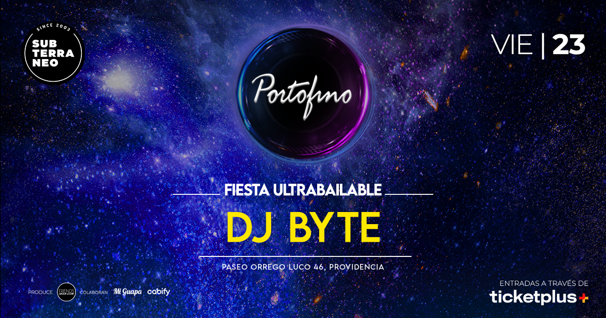 PORTOFINO Full ultrabailable ★ VIERNES 23 OCTUBRE ★ Club Subterráneo (+23)