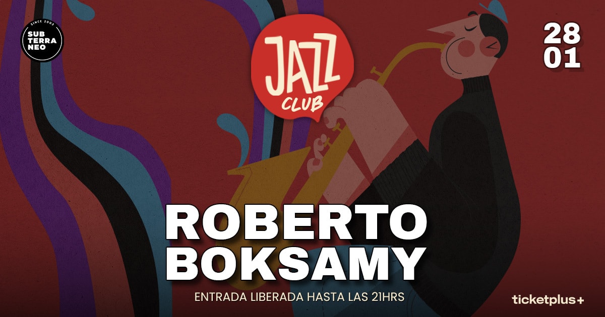 JAZZ CLUB 🎵 MIÉRCOLES 28 ENERO ★ Club Subterráneo 