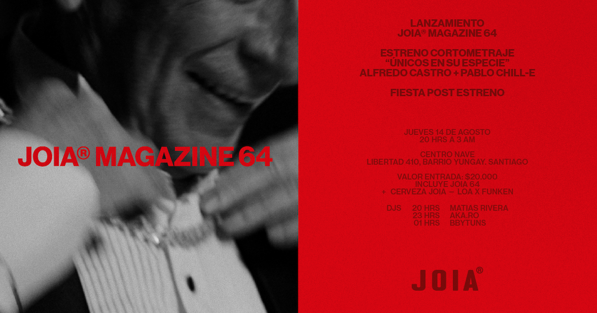  Lanzamiento JOIA MAGAZINE 64