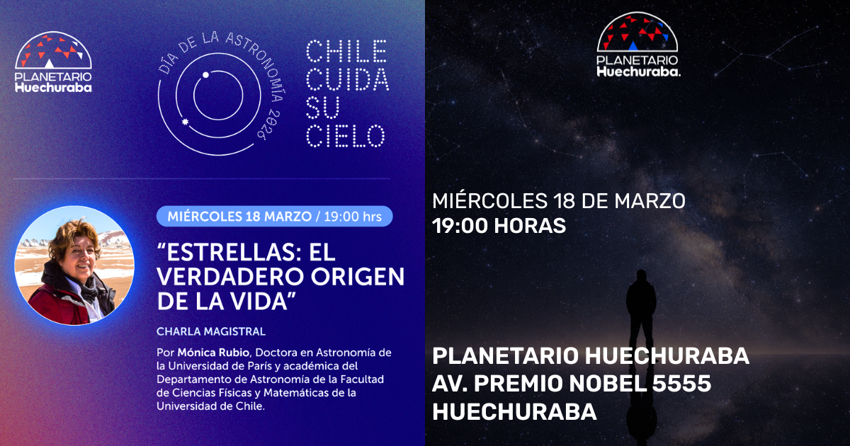 SEMANA DE LA  ASTRONOMÍA: ESTRELLAS: EL VERDADERO ORIGEN DE LA VIDA