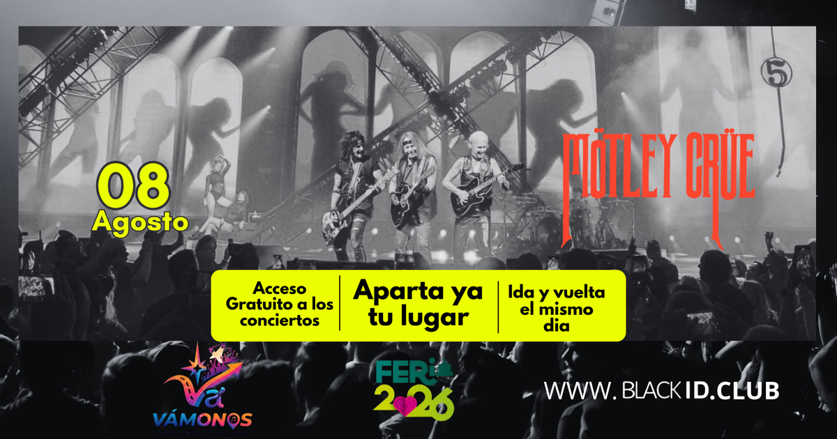 Viaje desde León al show de  Mötley Crüe en SLP