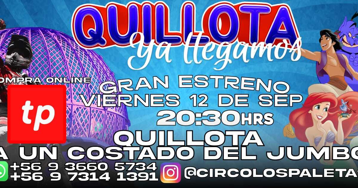 Circo Los Paletas - Quillota 2025