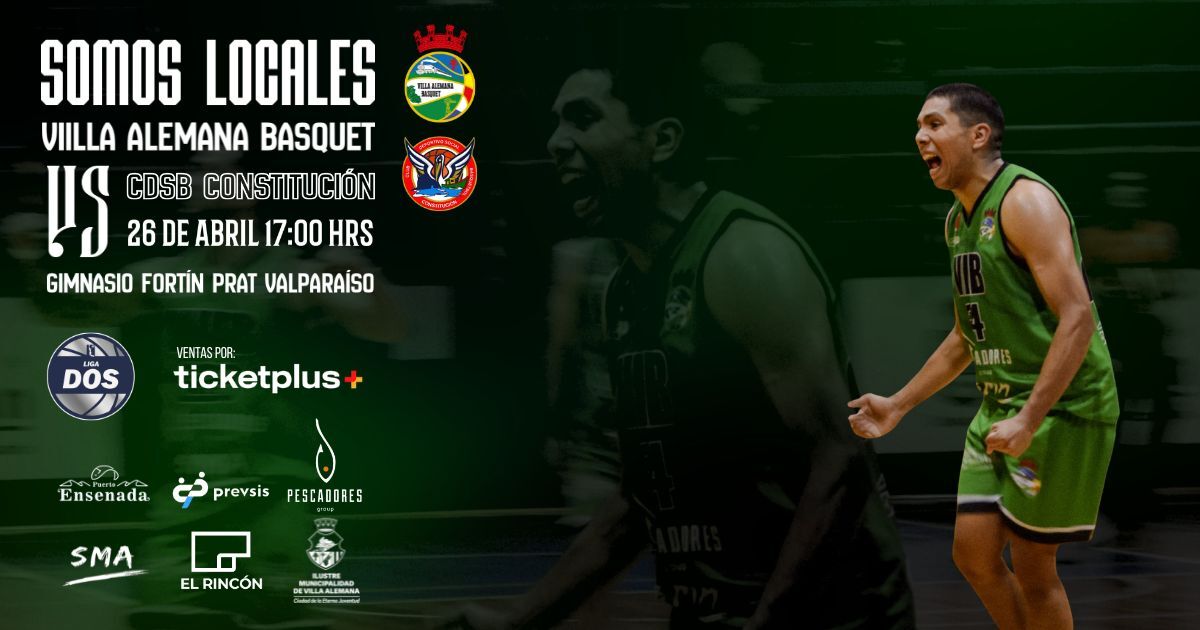 Villa Alemana Basquet vs CDSB Constitución 