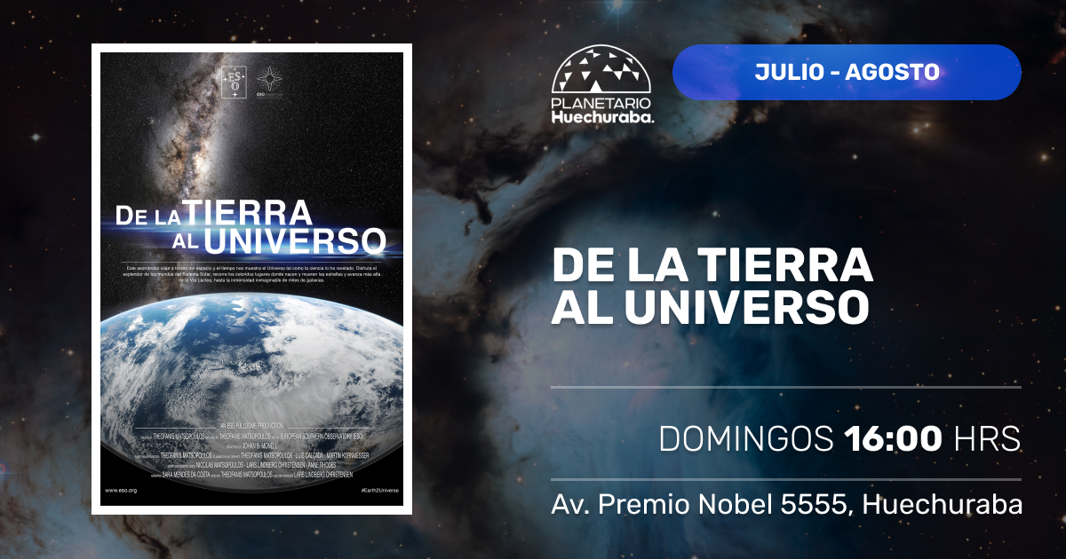  DE LA TIERRA AL UNIVERSO
