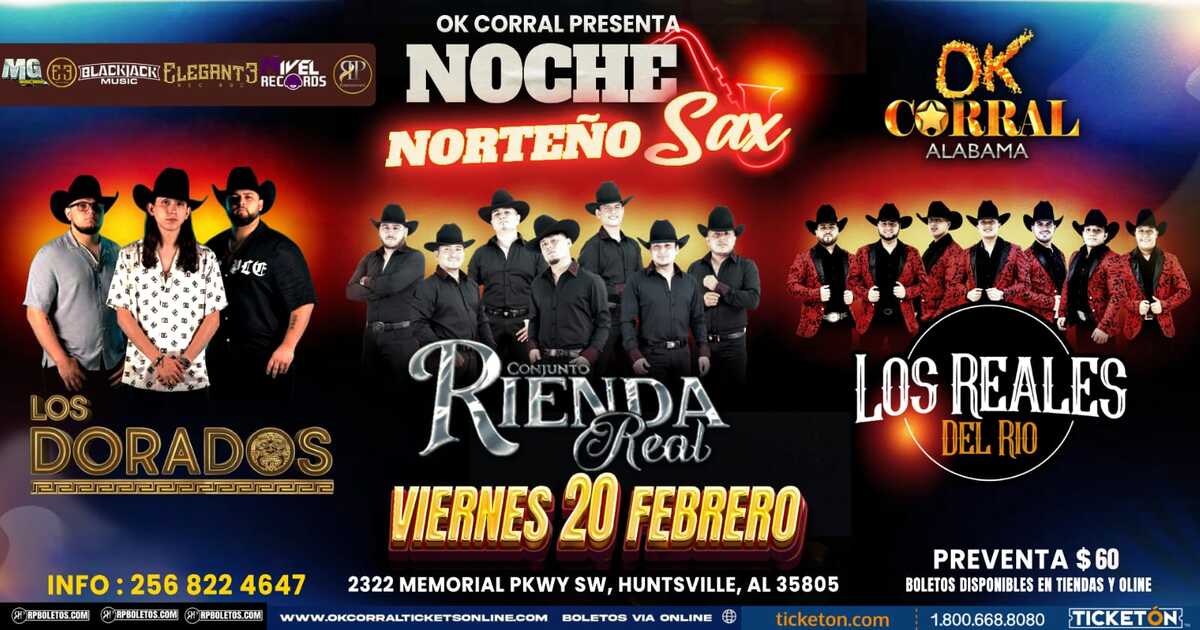 Los Dorados-Conjunto Rienda Real-Los Reales del Rio