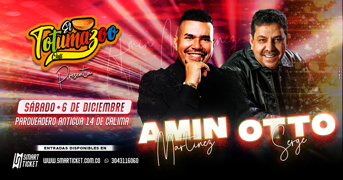 Amin Martinez y Otto Serge El Concierto
