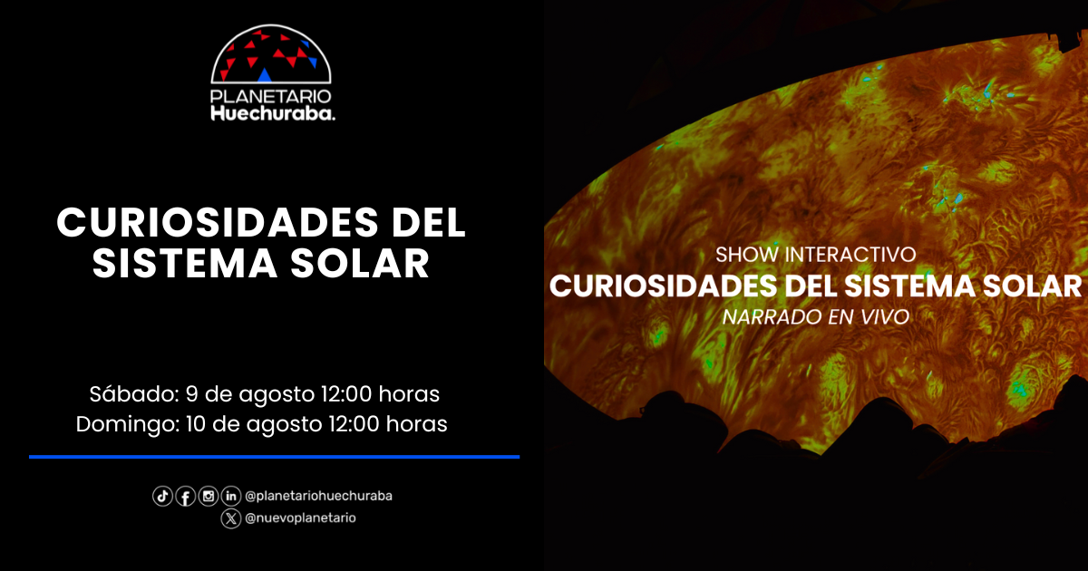  SHOW INTERACTIVO: CURIOSIDADES DEL SISTEMA SOLAR
