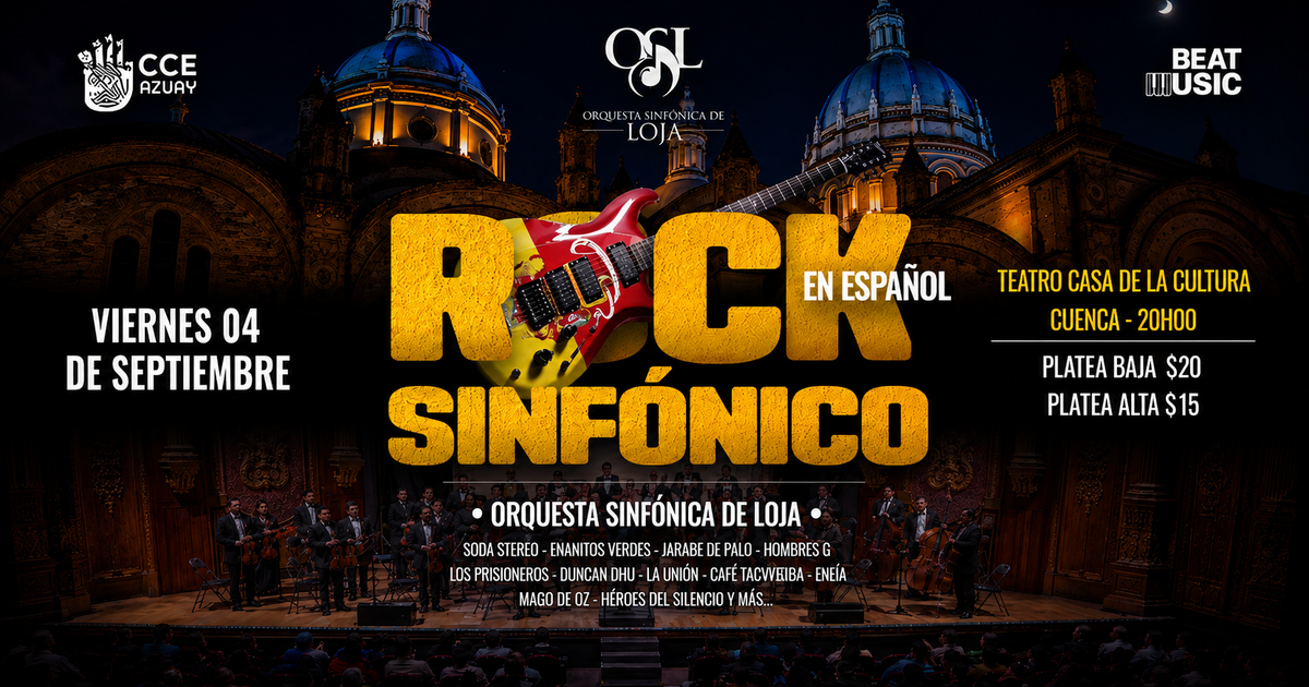 ROCK EN ESPAÑOL SINFÓNICO - CUENCA