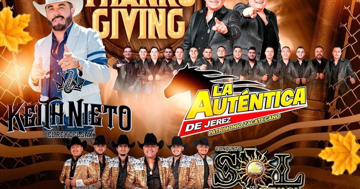 Keith Nieto-La Autentica de Jerez-Conjunto Sol de Ojinaga-Celebrando ThanksGiving