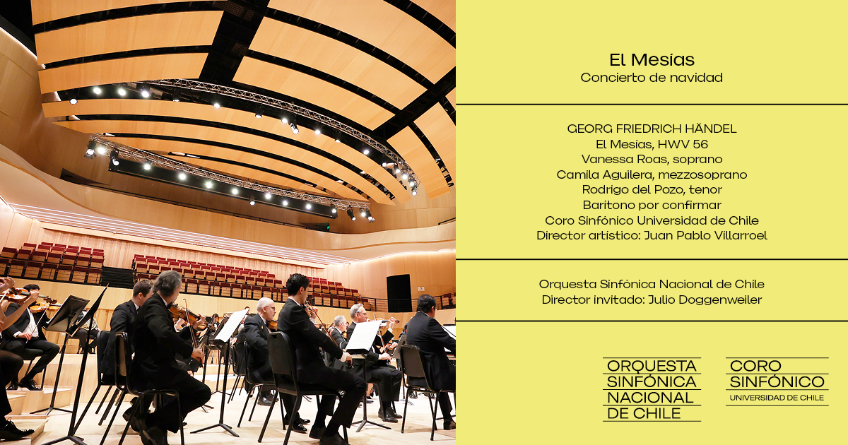  Conciertos Especiales / El Mesías "Concierto de Navidad"