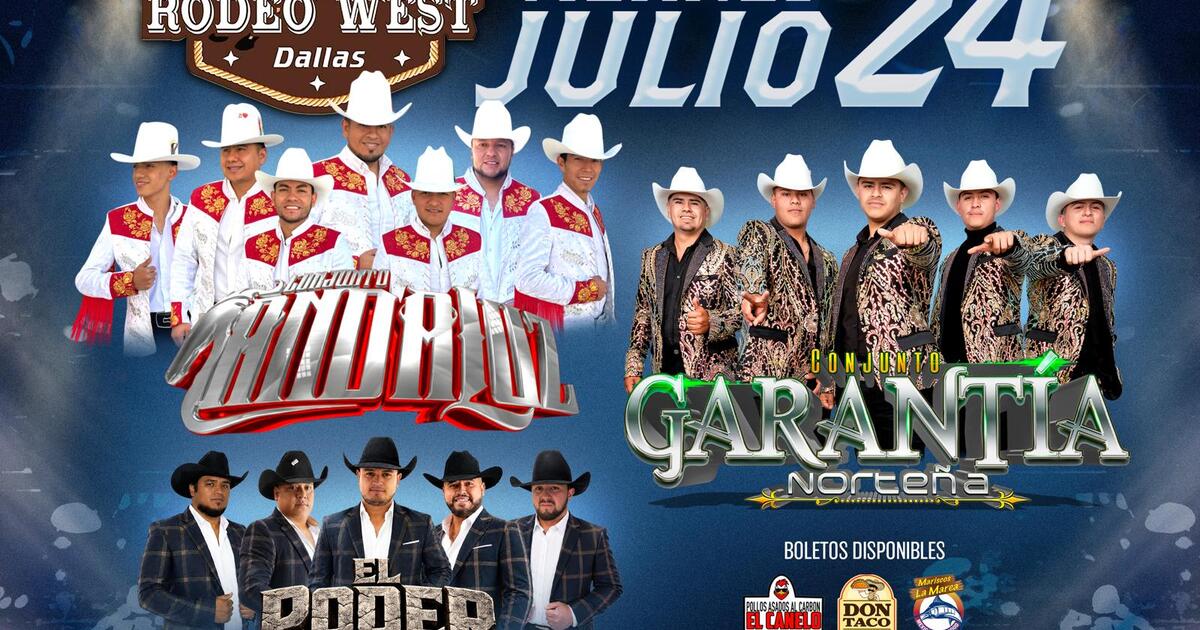 Conjunto Andaluz-Garantia Norteña-El Poder De Ojinaga-Rodeo West