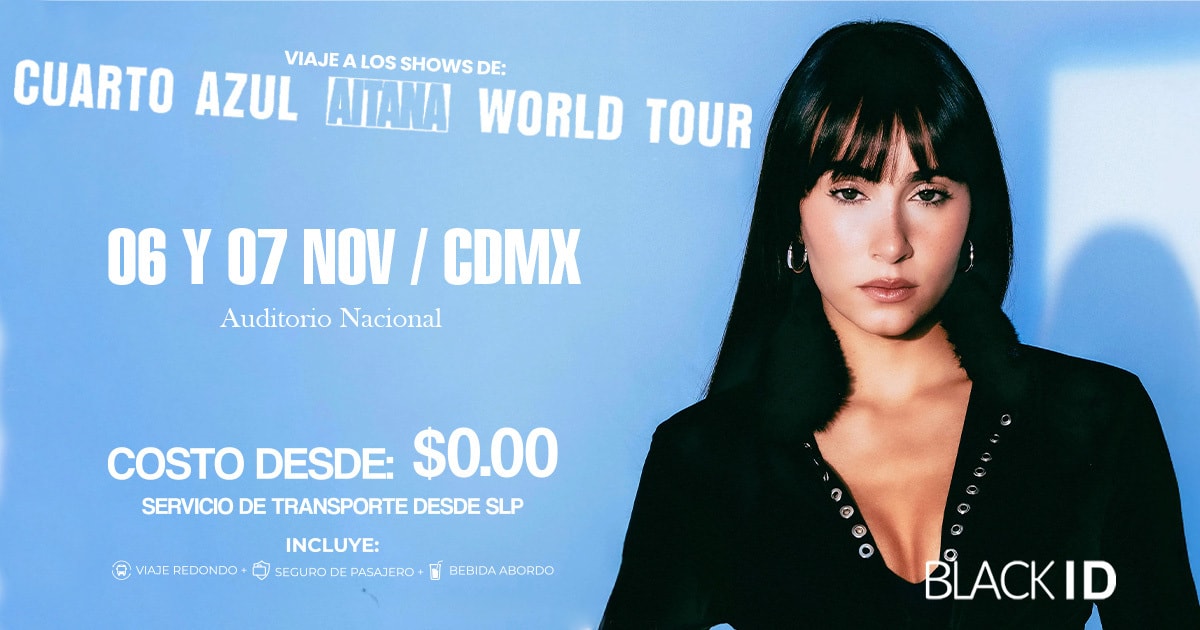 Viaje al show de Aitana en CDMX