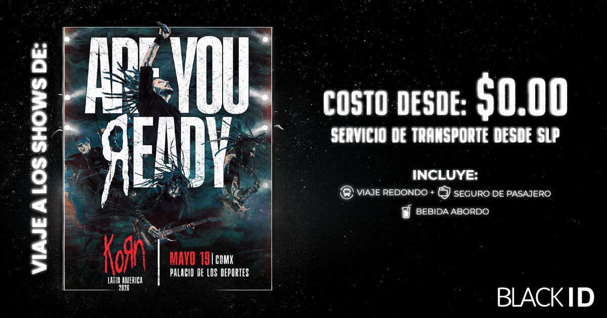 Viaje al show de Korn en CDMX
