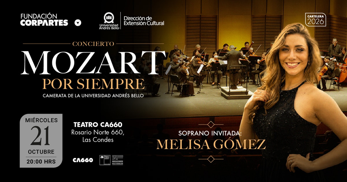 Mozart por siempre | Camerata UNAB & Melisa Gómez