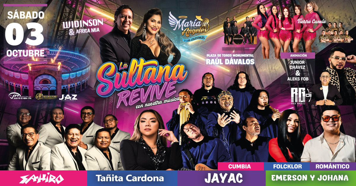 La Sultana Revive con Nuestra Música