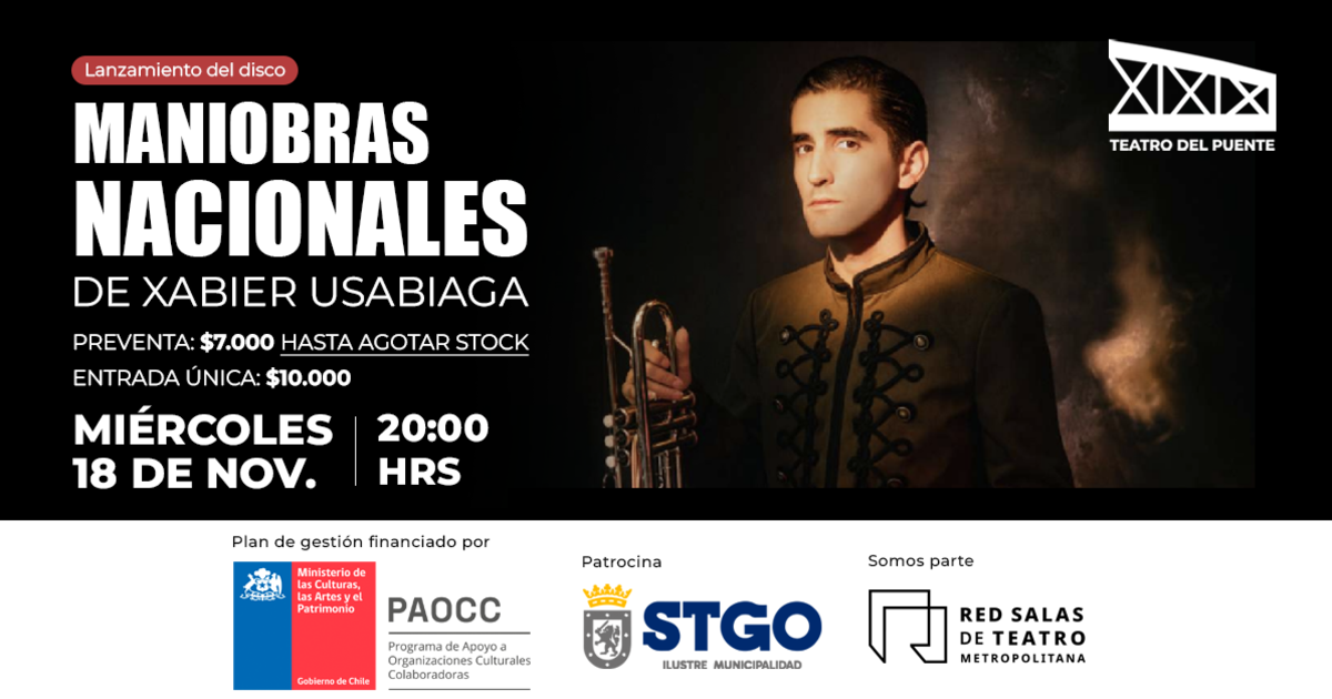 Lanzamiento del disco ‘Maniobras Nacionales’ de Xabier Usabiaga