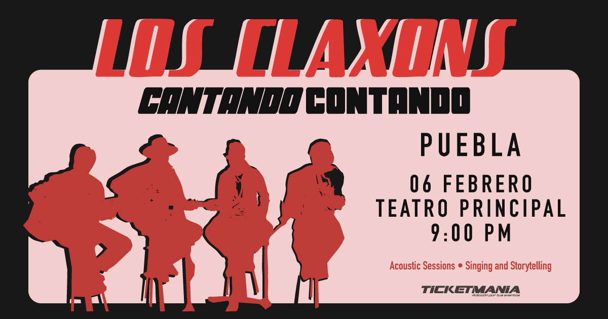 Los Claxons en Puebla