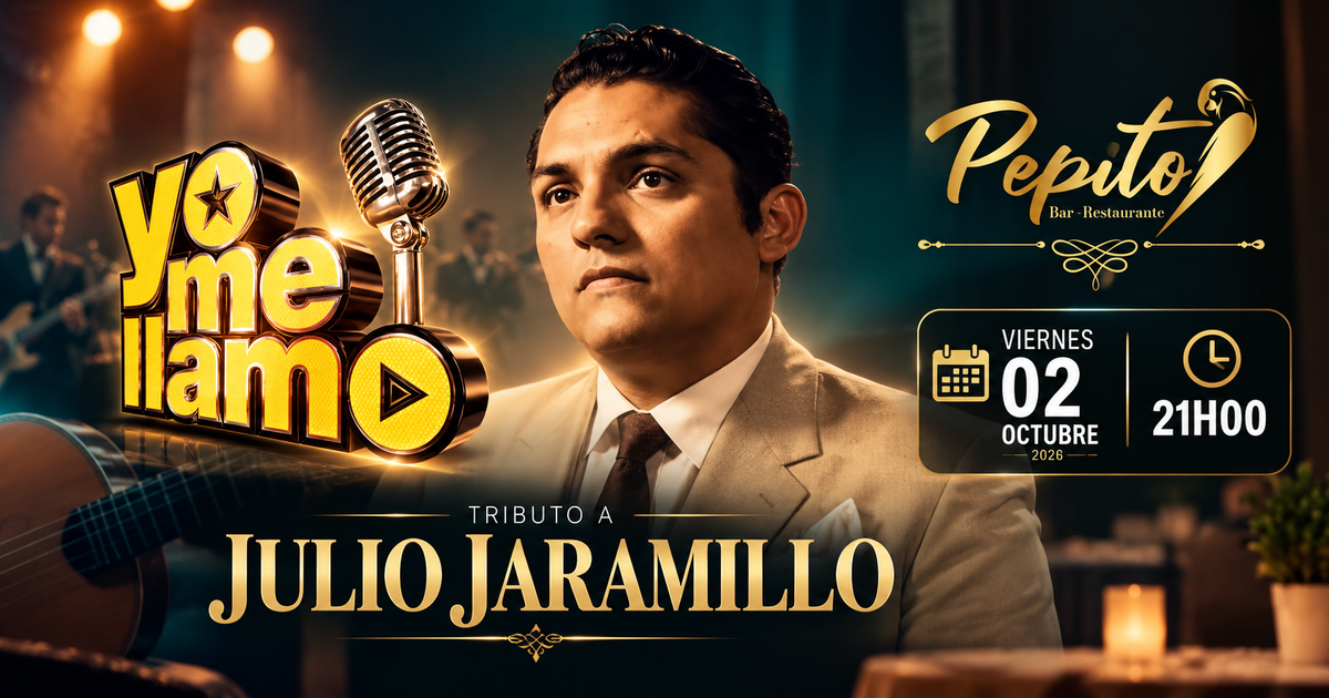 Yo Me Llamo Julio Jaramillo en Concierto