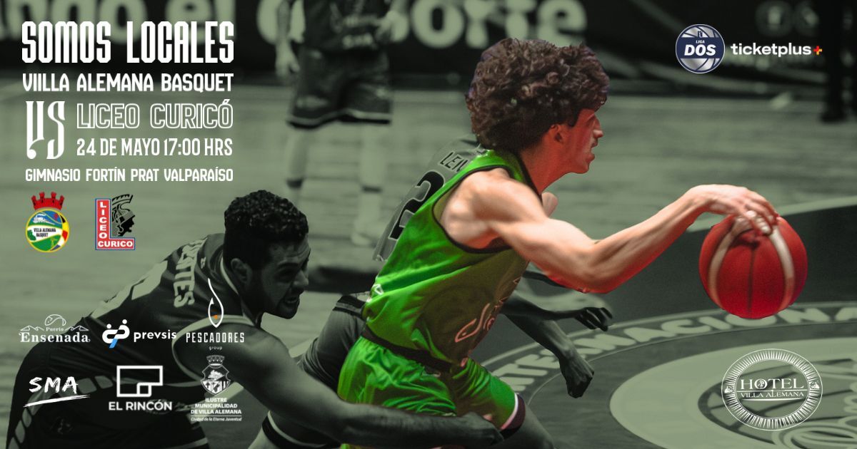  Villa Alemana Basquet vs Liceo Curicó
