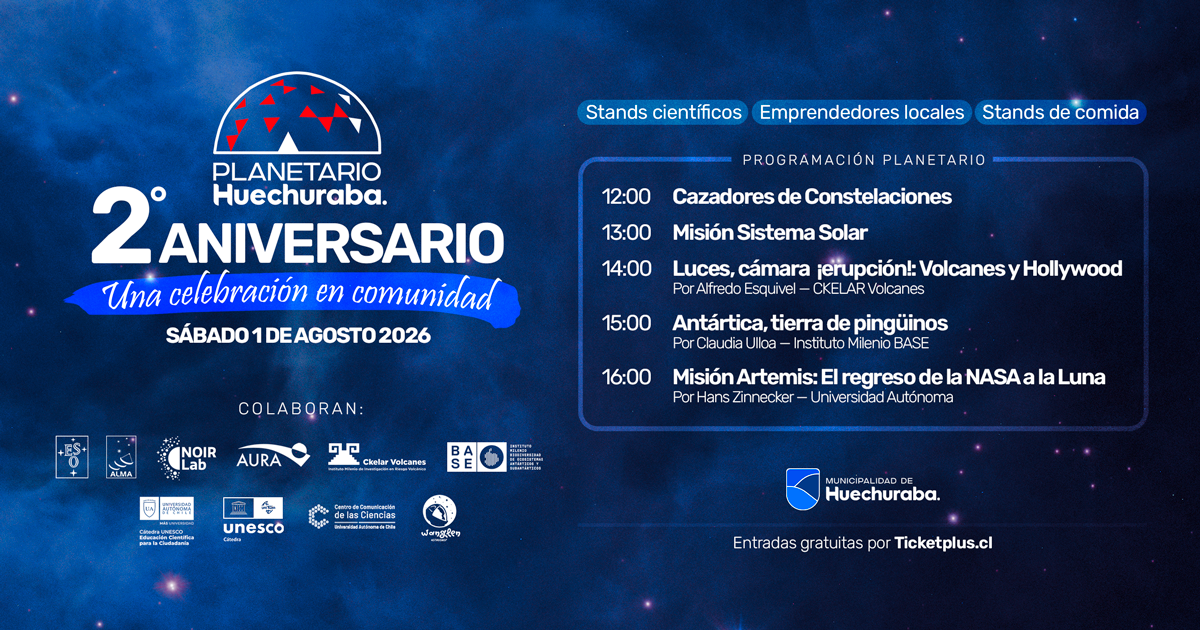 2° ANIVERSARIO PLANETARIO HUECHURABA