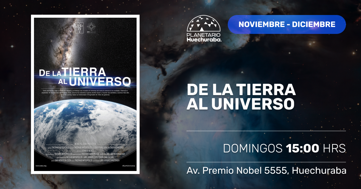 DE LA TIERRA AL UNIVERSO