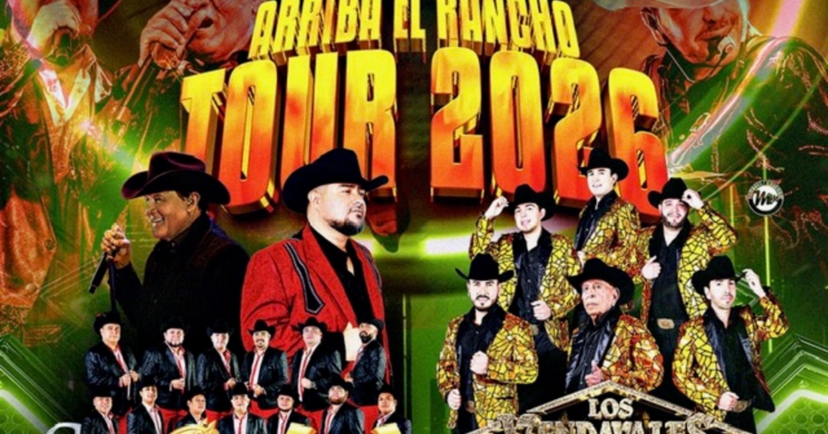 Serapio Ramirez y Alex Ramires y Los Profetas-Los Vendavales de Adan Melendez-Arriba El Rancho Tour 2026-CNYX