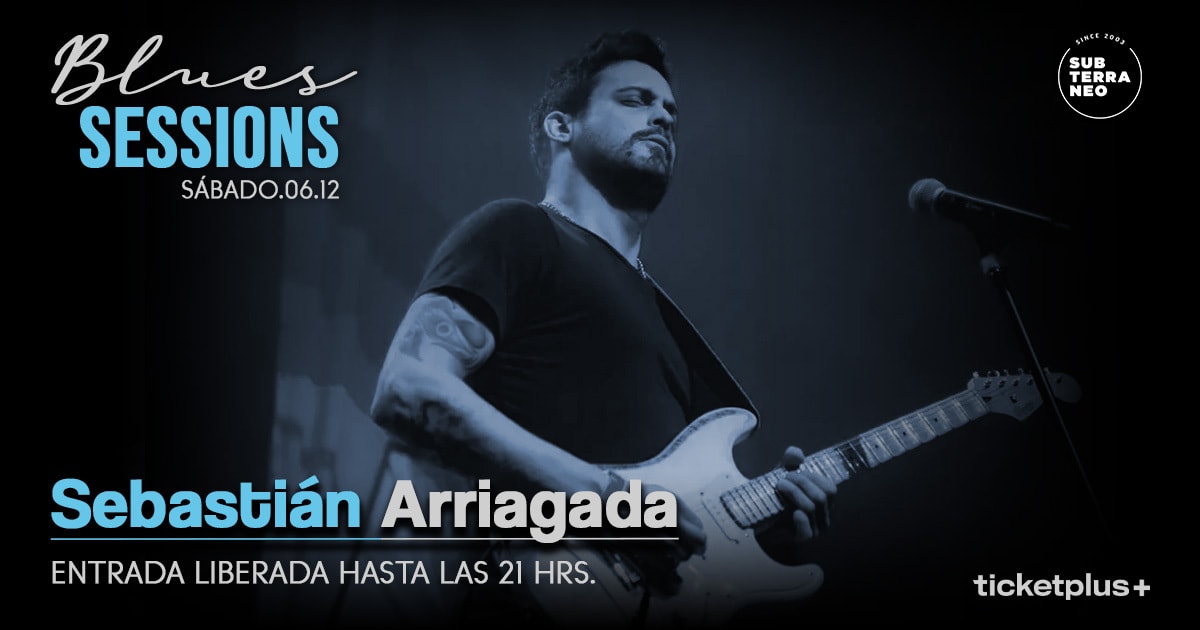 BLUES SESSIONS 🎵 SÁBADO 06 DICIEMBRE ★ Club Subterráneo 
