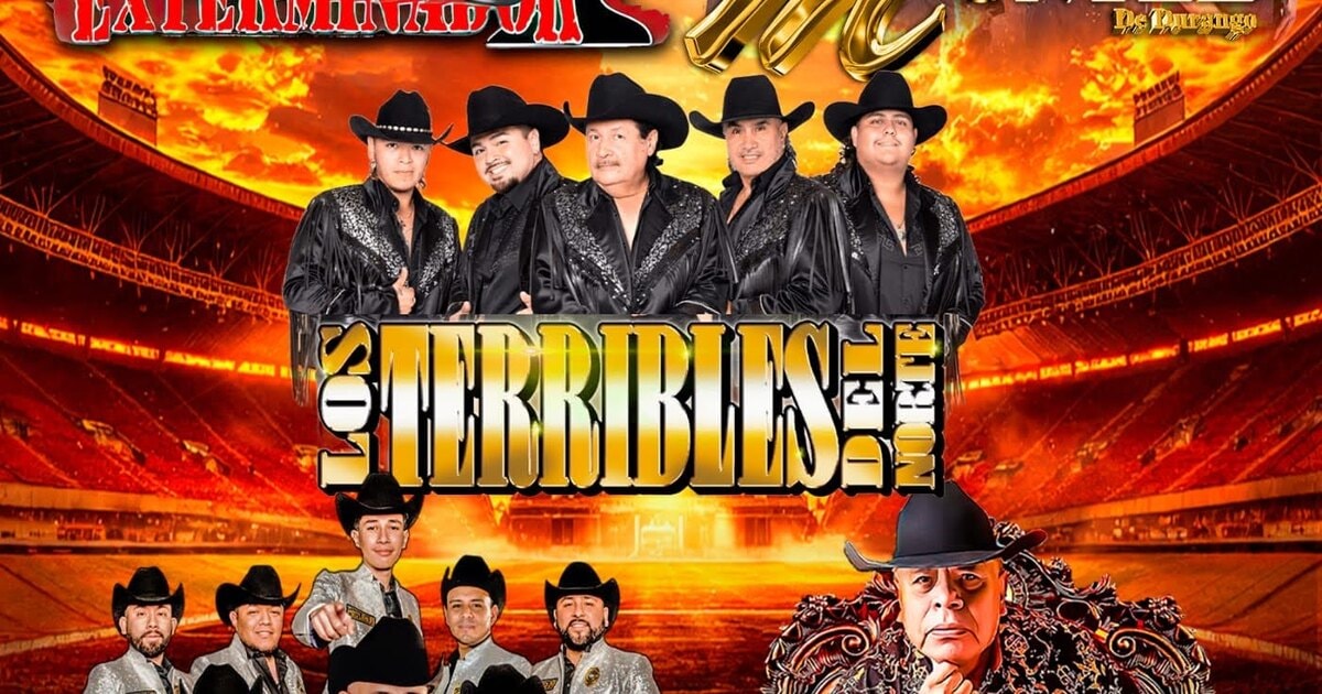 Montez De Durango-Grupo Exterminador-Los Terribles-Patrulla 81-Compa Sacra-Memphis Coliseum-Memphis TN