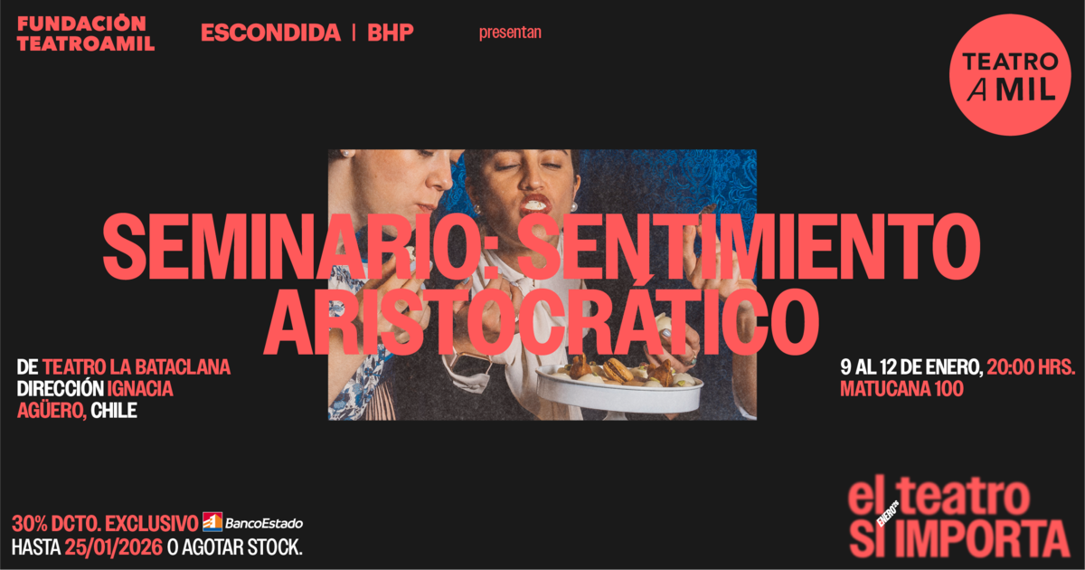  SEMINARIO: SENTIMIENTO ARISTOCRATICO