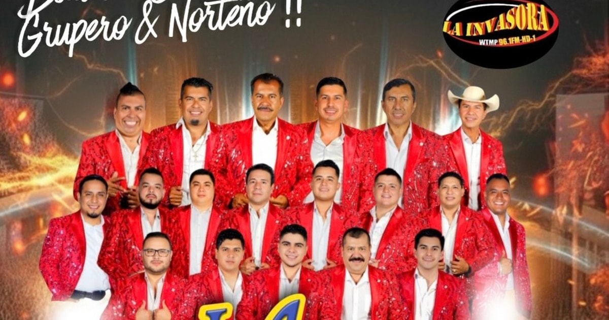 La Dinastia-Cadetes de Linares Ultimo Batallon-Grupo Maravilla de Robin Revilla-Los 2 Plebes Nightclub