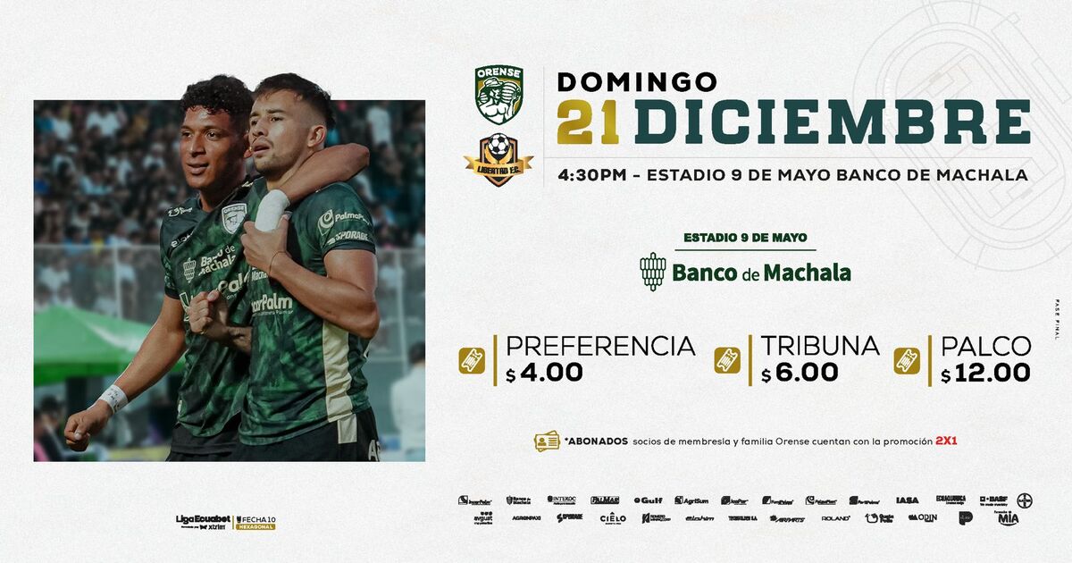 Orense vs. Libertad (hexagonal)