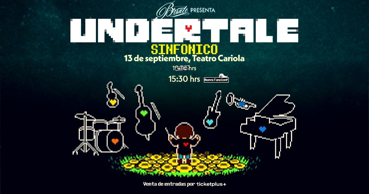 Undertale Sinfónico - 15:30 hrs