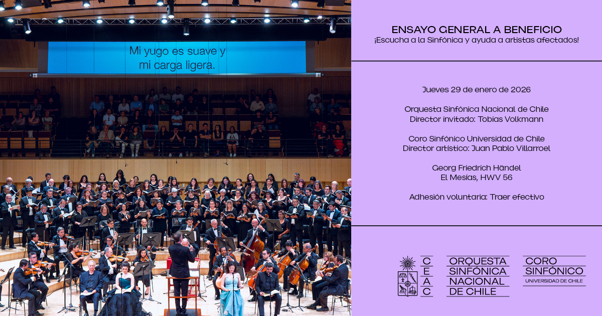 Ensayo solidario de El Mesías • A beneficio de los damnificados por los incendios