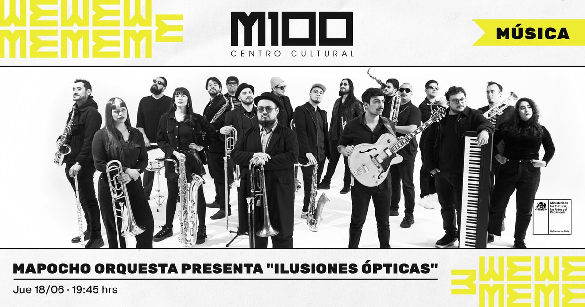 Mapocho Orquesta presenta “Ilusiones Ópticas”