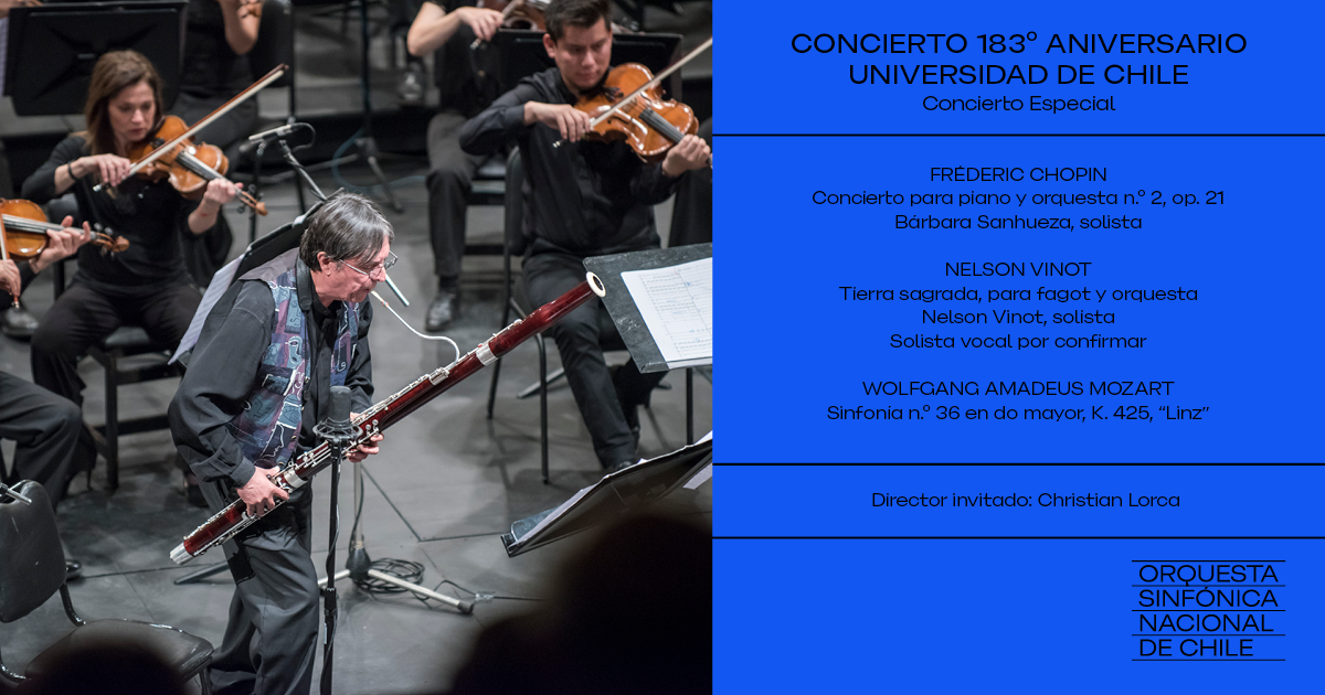  Concierto 183° Aniversario Universidad de Chile