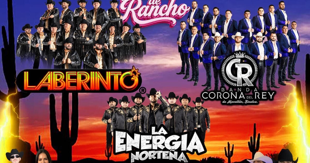 Laberinto-Banda Corona del Rey-La Energia Nortena-West Valley Events Complex