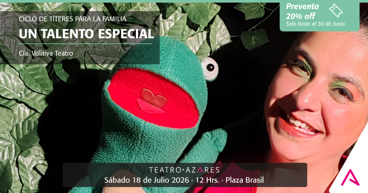 UN TALENTO ESPECIAL - CICLO DE TÍTERES PARA LA FAMILIA 2026
