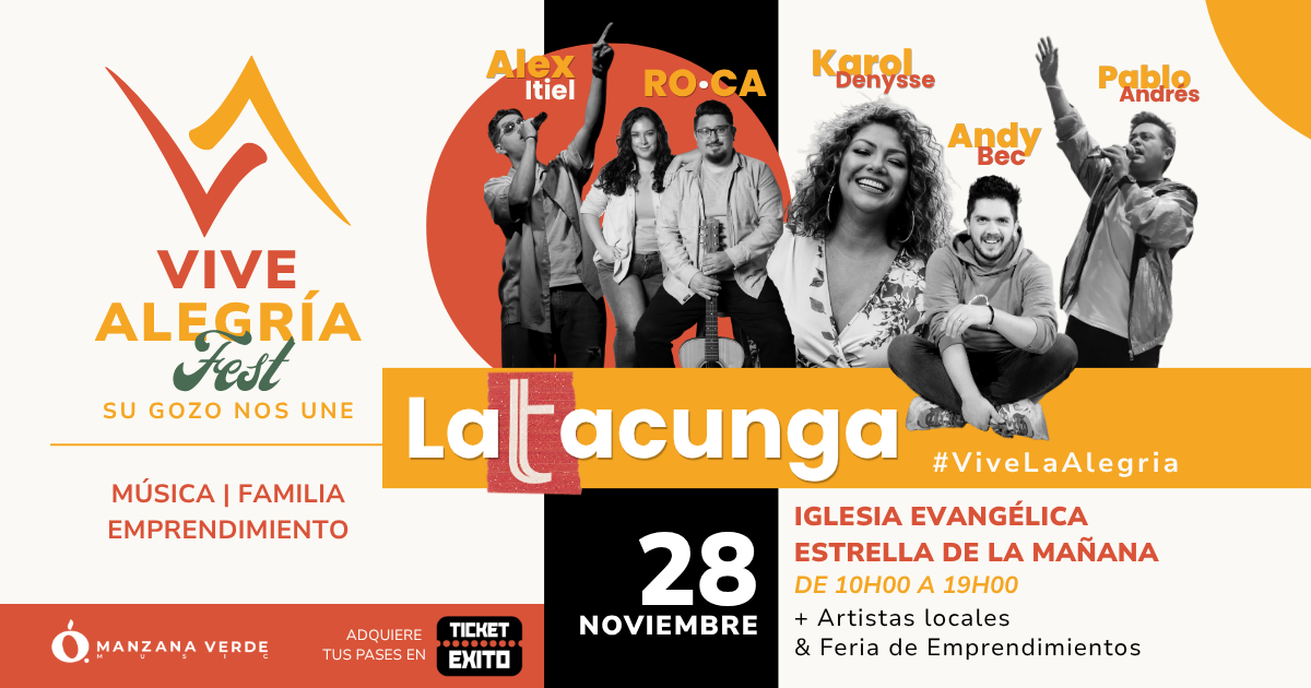 Vive Alegría Fest · LATACUNGA 2026