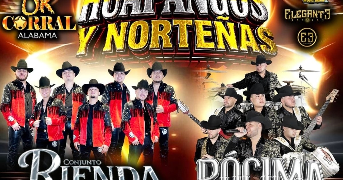 Conjunto Rienda Real-Pocima Nortena-Los Reales del Rio-Huapangos-Huapangos y Nortenas