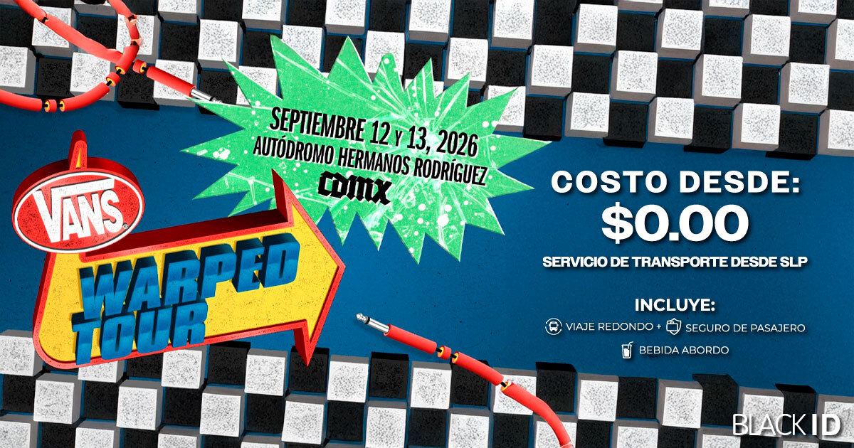 Viaje al festival Vans Warped Tour en CDMX