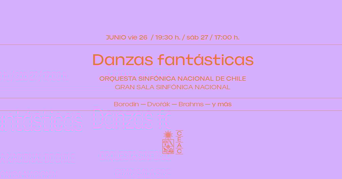 Concierto Familiar • Danzas Fantásticas