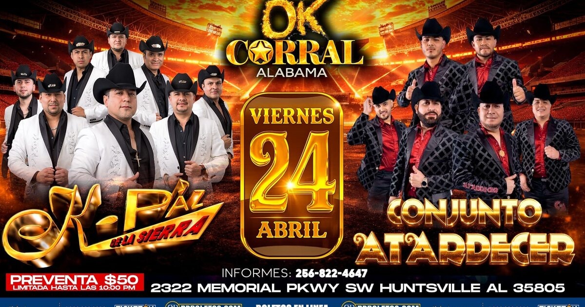 K Paz De La Sierra-Conjunto Atardecer-Ok Corral Alabama-Huntsville AL