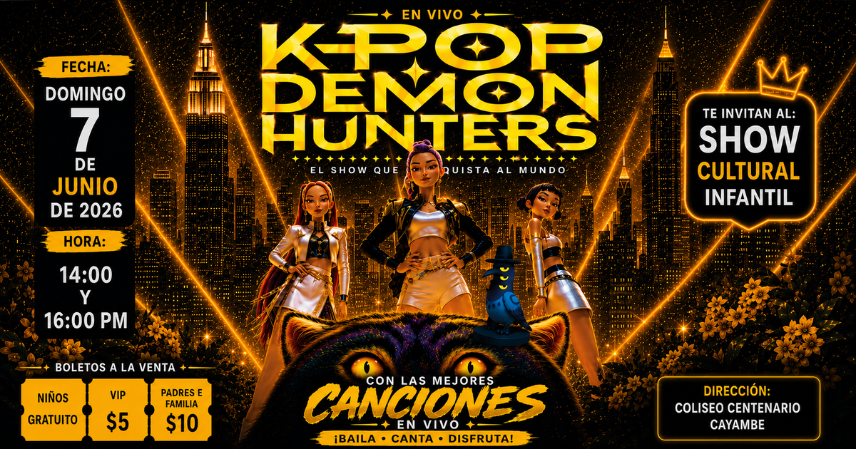 Kpop Demon Hunters Tributo - Cayambe