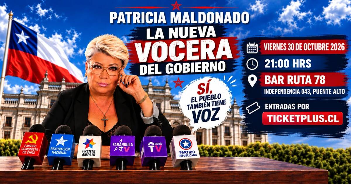PATRICIA MALDONADO LA NUEVA VOCERA DE GOBIERNO - PUENTE ALTO 