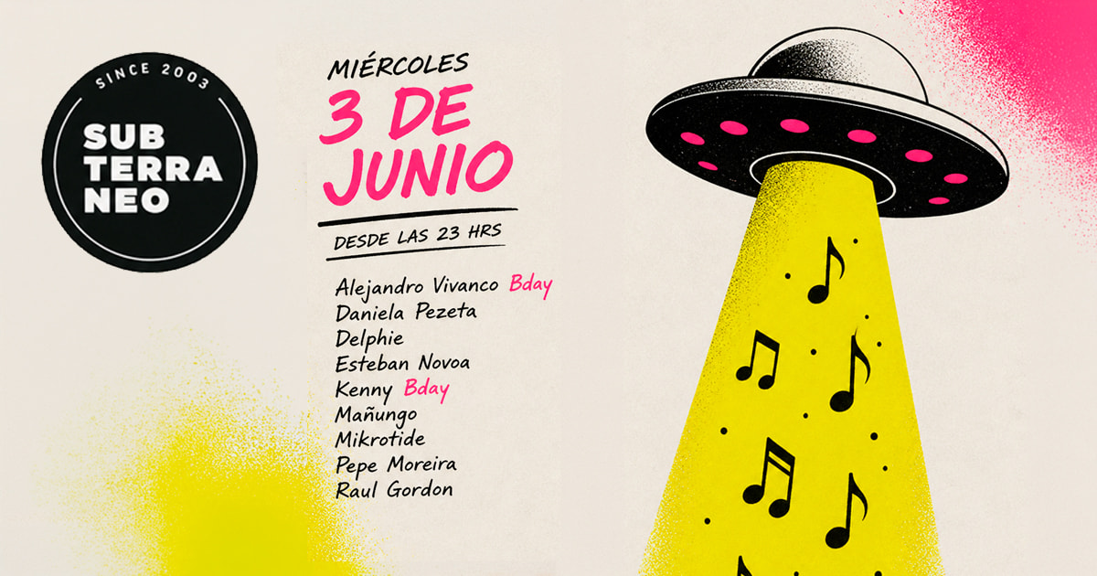THE GYPSYS 🎵 MIÉRCOLES 03 JUNIO ★ Club Subterráneo (+21)
