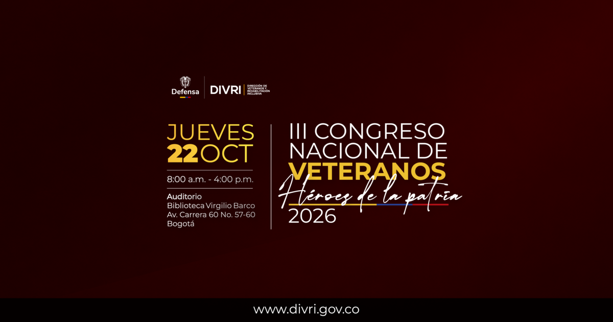 III Congreso Nacional de Veteranos 2026 "Héroes de la Patria"