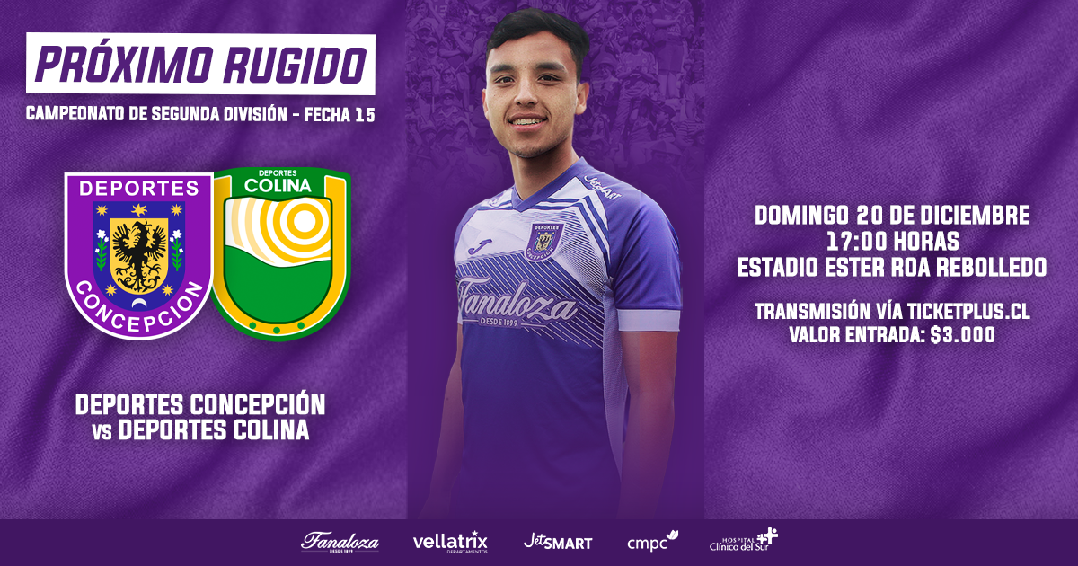 CSD Club Social Deportes Concepción vs Deportes Colina