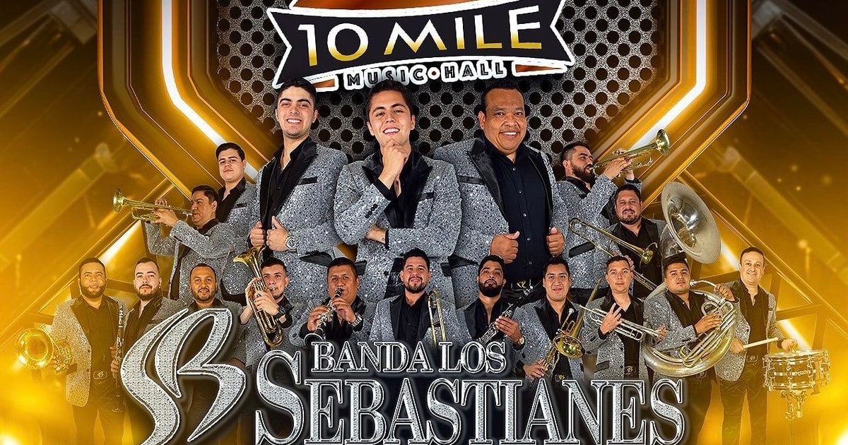 Banda Los Sebastianes de Saul Plata-Los Nietos de Los Mochis-10 Mile Music Hall