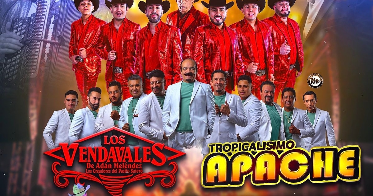  Los Vendavales de Adan Melendez-Tropicalisimo Apache-Grupo Primera-Vaqueros Norte