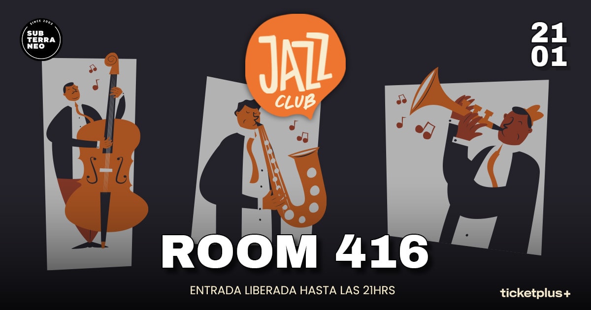 JAZZ CLUB 🎵 MIÉRCOLES 21 ENERO ★ Club Subterráneo 